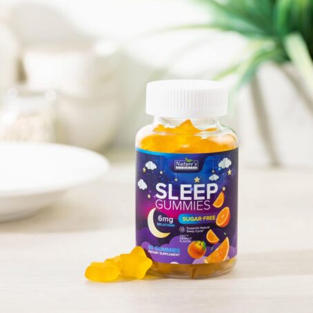 Sugar Free Sleep Gummies for Adults - Extra Strength 6mg Melatonin Gummy - Image 3