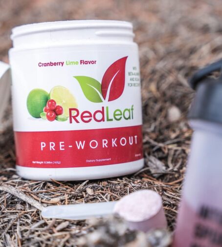 Red Leaf Pre Workout Energizer Powder, BCAA's, Beta-Alanine, Amino Acids - Image 3