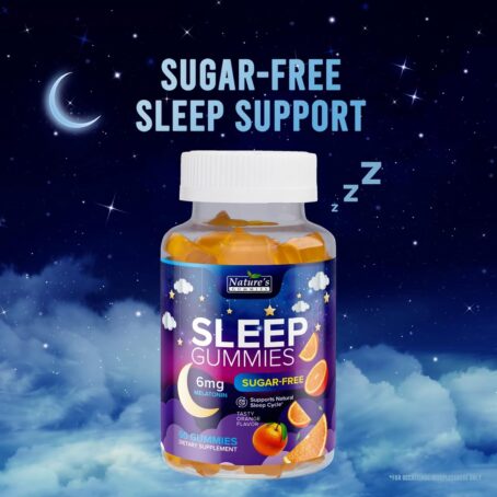 Sugar Free Sleep Gummies for Adults - Extra Strength 6mg Melatonin Gummy - Image 5