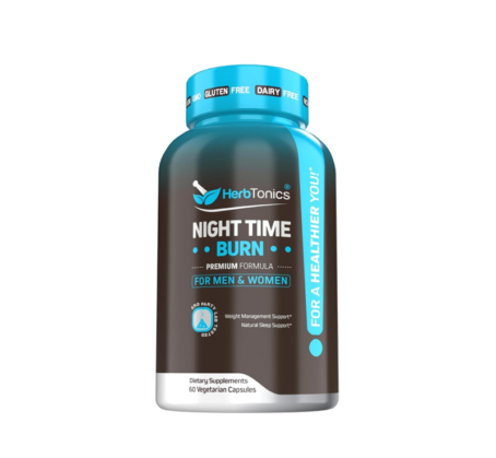 Night Time Weight Supplement with Melatonin to Support Sleep & Metabolism